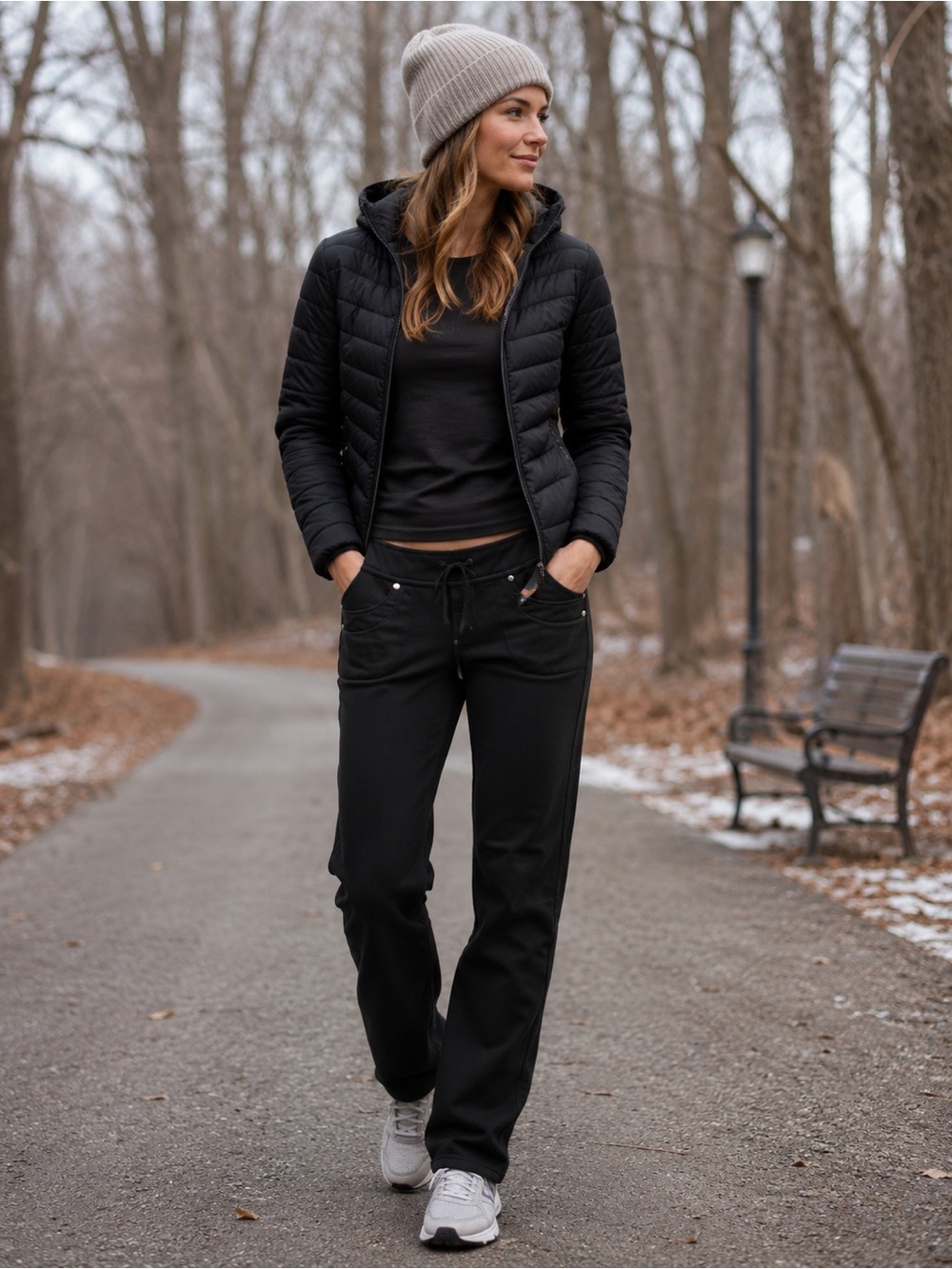 Athleta Fleece Lined Bettona Pant Ski Athleta Womens Bettona Boyfriend Pant S